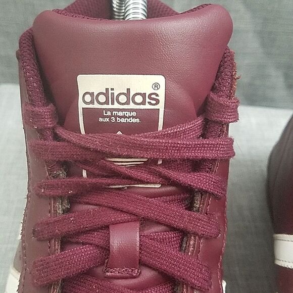 Adidas pro model basketball retro classic burgundy white B39374 sz 5.5 main image 6